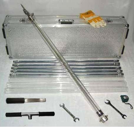 (浅水) 柱状沉积物采样器 使用方法