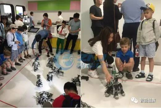 智能佳机器参加“丝路童心·筑梦未来”活动