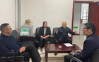 阿壩師范學院黨委副書記孫建平同志蒞臨美術學院指導工作