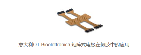 矩阵式电极在假肢中的应用 Bioelettronica