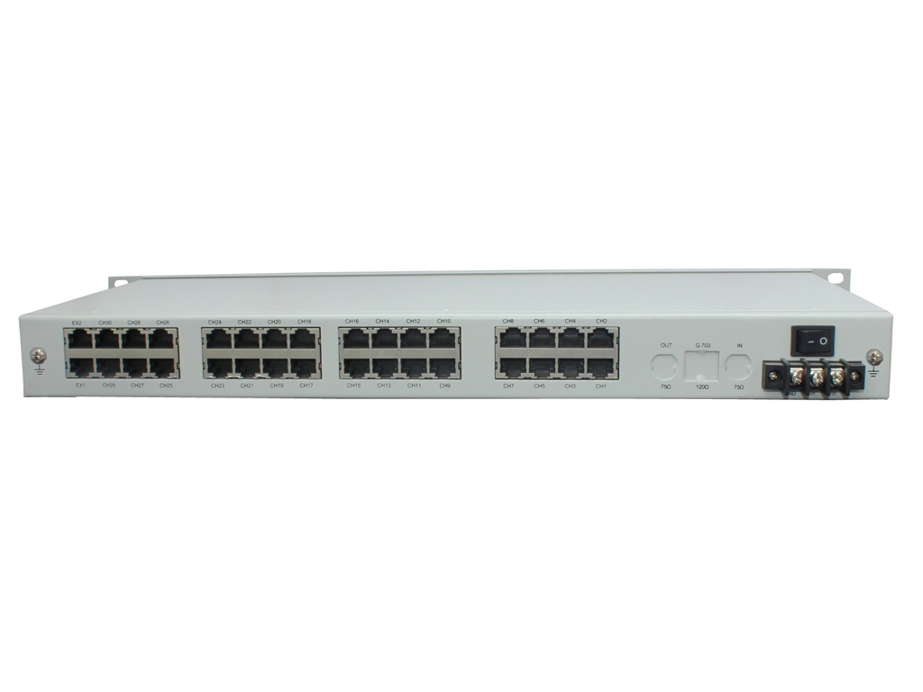 FMUX FM-PCM30FX 綜合業務傳輸設備 電話光端機