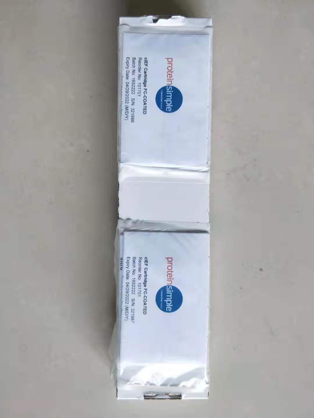 美國ProteinSimple cIEF Cartridge FC-Coated. 毛細管卡槽 101701