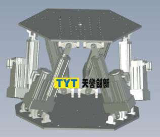 天誉 450KG 六自由度运动平台 TYT-D6B-10-450-170-177-R