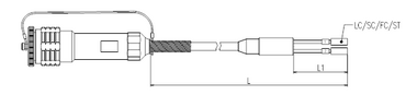 武汉中连迅科-J599/A8 光缆连接器/组件