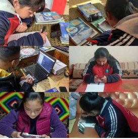 辽宁 | 疫情期间停课不停学，鞍山与西藏的千里连线