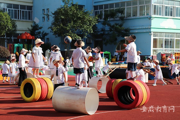 安徽金寨承办全市“安吉游戏”推广及观摩交流活动