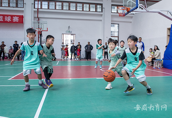 宿州市埇桥区举办中小学生篮球赛