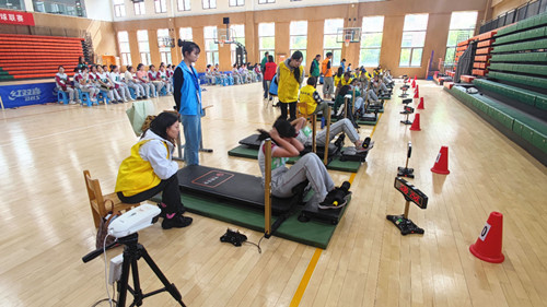 江苏南京市2023年中考体育考试顺利完成