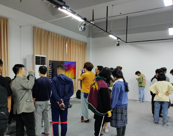 湖北第二師范學院藝術學院運動捕捉實訓室