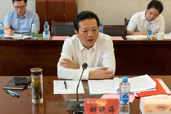 南昌市委常委、常務副市長胡曉海來豫章師范學院調研畢業生就業工作