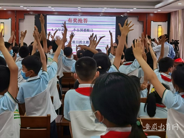 安徽金寨綜合防控兒童青少年近視工作成效明顯