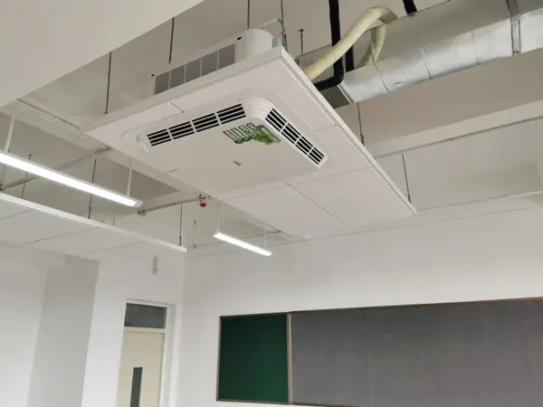 新建校如何快速投入使用，空氣環境機提供空調新風消毒凈化一體解決方案
