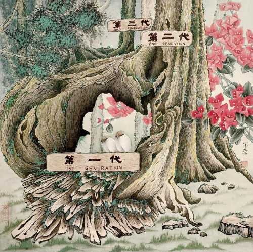 【政府采購藝術家代表】中國風范 國之瑰寶——劉爾榮精品手繪