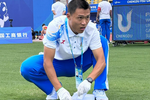 西南石油大學體育專業教師服務大運會奉獻大運會