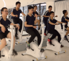 北京大学附属中学开设智能体育训练教室