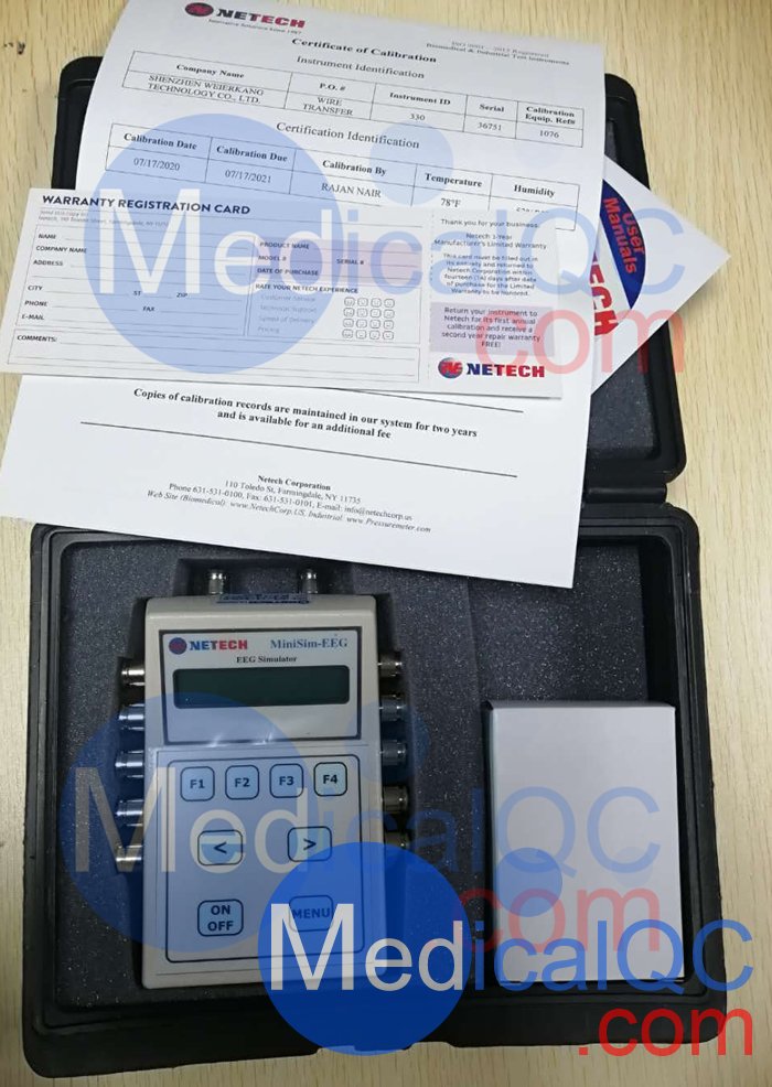 Netech MiniSim EEG模拟器，MiniSim 330脑电模拟器